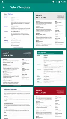 Resume Builder & CV Maker android App screenshot 6